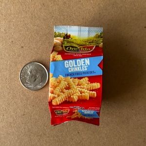 5/$8 Mini Brands Toy: Ore-Ida Golden Crinkles Fries